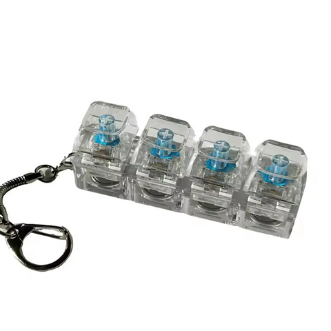 🎹 Mini Mechanical Keyboard Keychain
