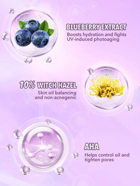 SHEGLAM Good Grip Hydrating Primer-Blueberry + AHA (Imported)