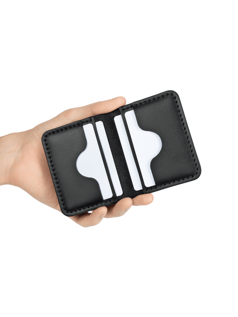 Classic Leather Wallet “Classic” – Black