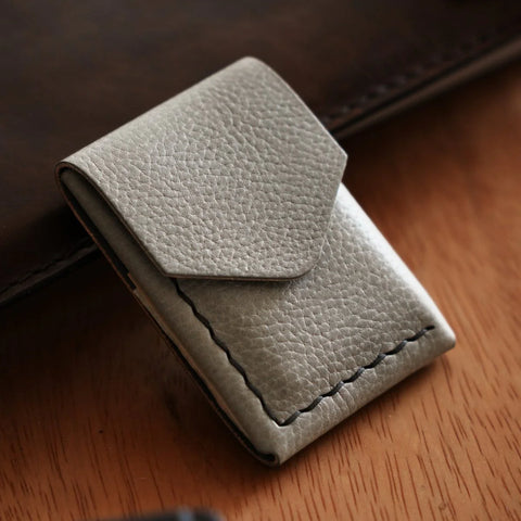 Grey Wickett Premium Leather Wallet