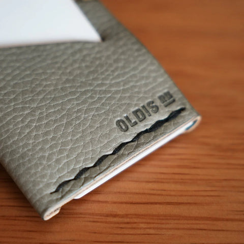 Grey Wickett Premium Leather Wallet