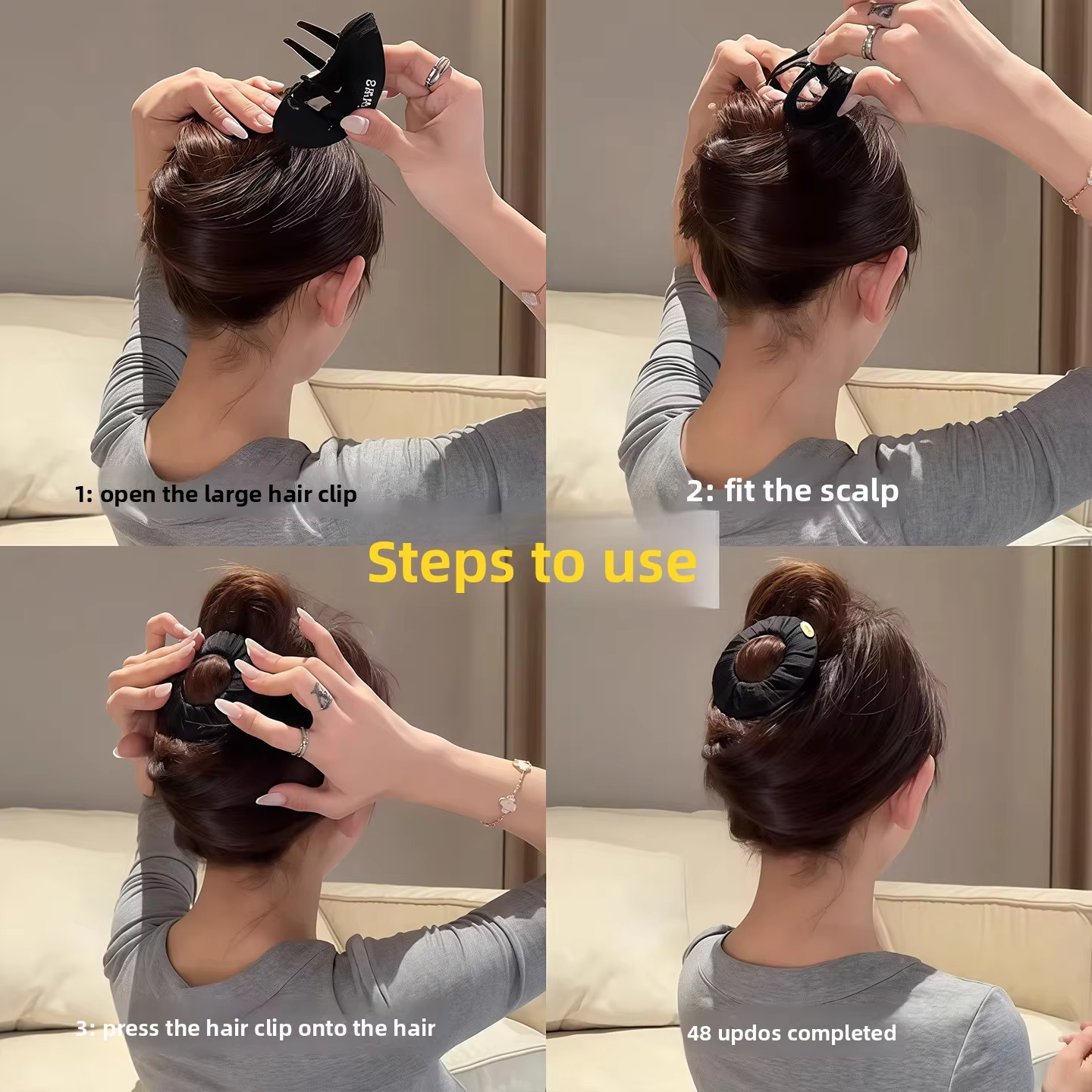 Unbreakable Hair Claw Clip