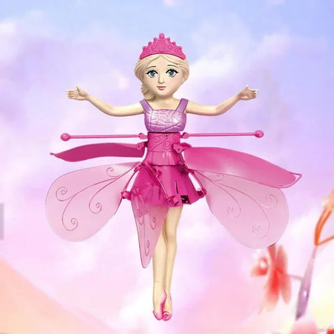 Hand Control Flying Fairy Doll For Kids