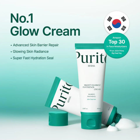 [PURITO SEOUL] Mighty Bamboo Panthenol Cream 100ml – 100% Authentic Korean Cream