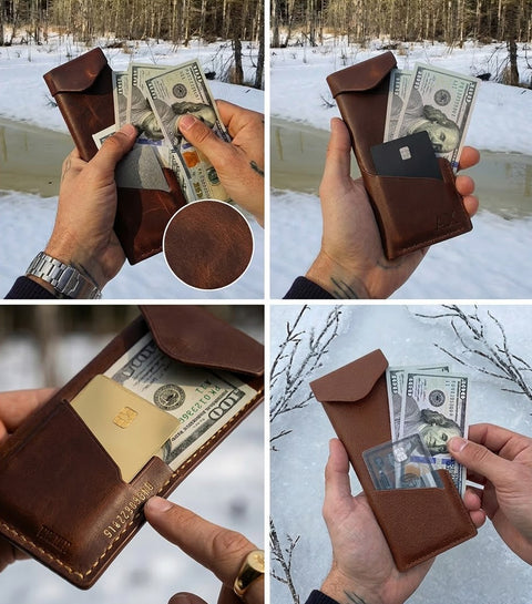 All in One Premium Leather Wallet