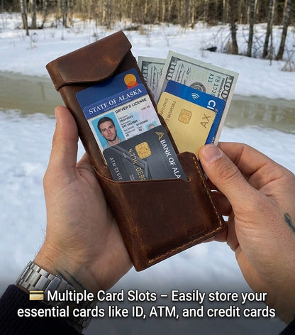 All in One Premium Leather Wallet