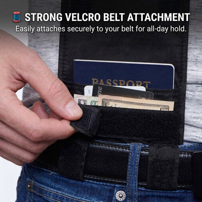 SecurePocket Travel Wallet ✈️👖